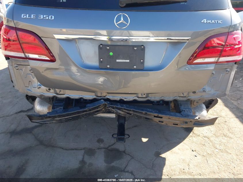 2018 Mercedes-Benz Gle 350 4Matic VIN: 4JGDA5HB6JB093397 Lot: 43363708