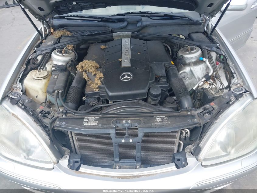2000 Mercedes-Benz S 430 VIN: WDBNG70J2YA077539 Lot: 43363712