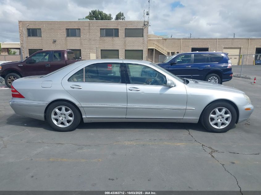 2000 Mercedes-Benz S 430 VIN: WDBNG70J2YA077539 Lot: 43363712