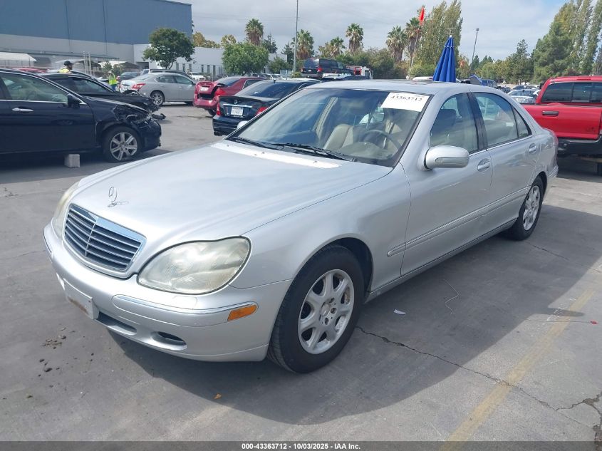 2000 Mercedes-Benz S 430 VIN: WDBNG70J2YA077539 Lot: 43363712