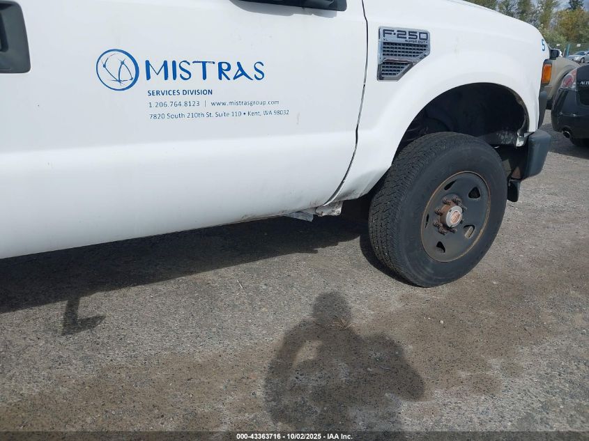 2009 Ford F-250 Xl/Xlt VIN: 1FTNF215X9EA01943 Lot: 43363716