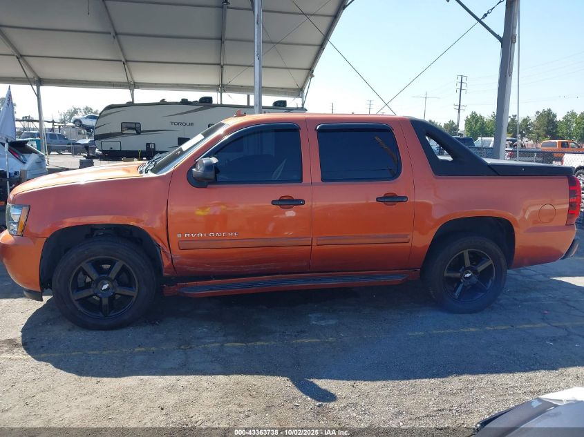 2007 Chevrolet Avalanche 1500 Ls VIN: 3GNEC12067G202063 Lot: 43363738