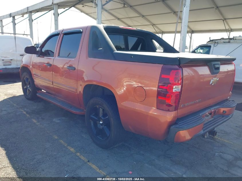 2007 Chevrolet Avalanche 1500 Ls VIN: 3GNEC12067G202063 Lot: 43363738