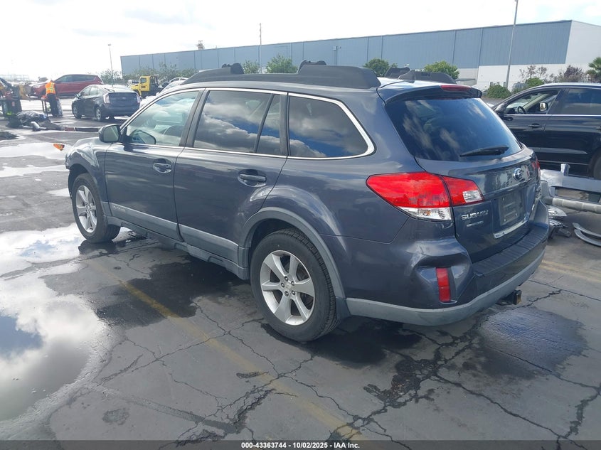 2014 Subaru Outback 2.5I Limited blue other gasoline 4S4BRBLC2E3251376 photo #4