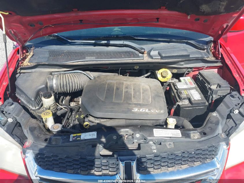 2014 Dodge Grand Caravan Sxt VIN: 2C4RDGCG7ER391075 Lot: 43363742