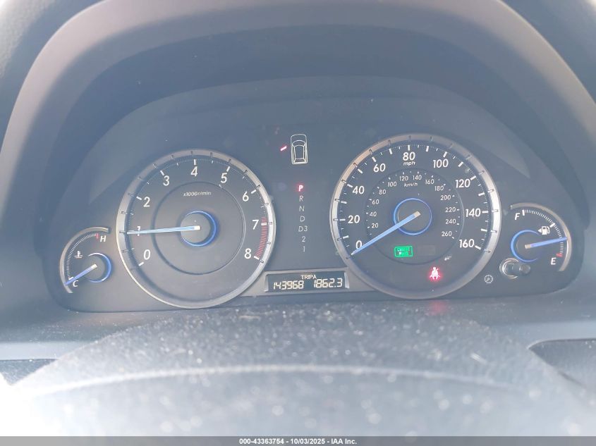 2012 Honda Crosstour Ex-L VIN: 5J6TF1H54CL003708 Lot: 43363754