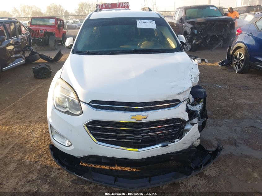 2016 Chevrolet Equinox Lt VIN: 2GNALCEK2G1169515 Lot: 43363786