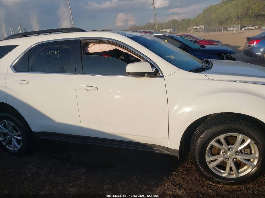 2016 Chevrolet Equinox Lt VIN: 2GNALCEK2G1169515 Lot: 43363786