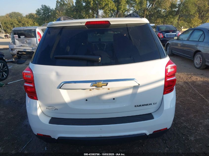 2016 Chevrolet Equinox Lt VIN: 2GNALCEK2G1169515 Lot: 43363786