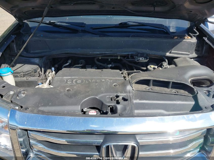 2015 Honda Pilot Touring VIN: 5FNYF4H96FB051153 Lot: 43363794