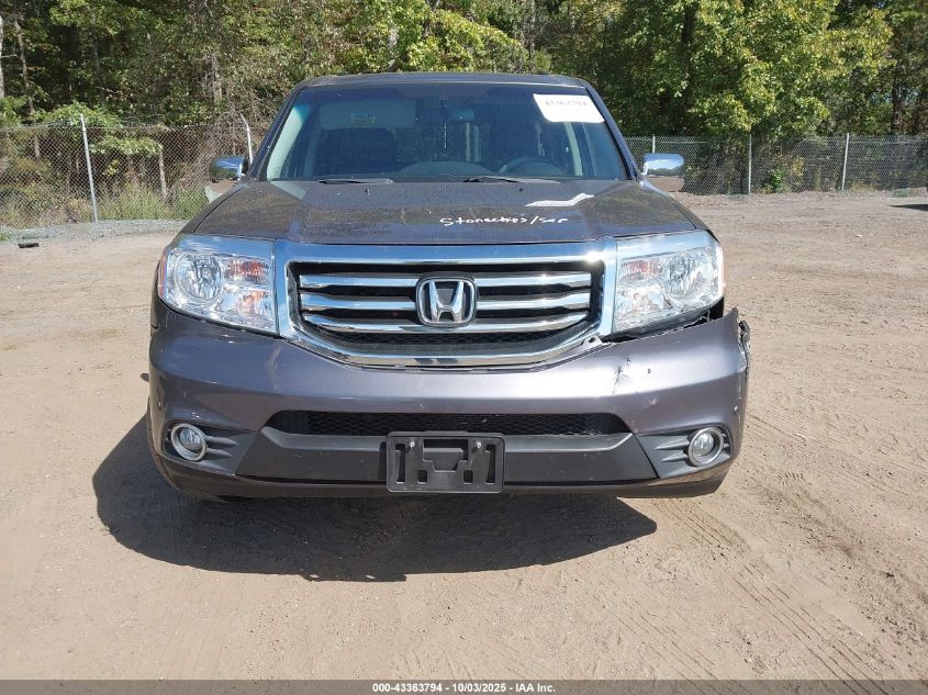 2015 Honda Pilot Touring VIN: 5FNYF4H96FB051153 Lot: 43363794
