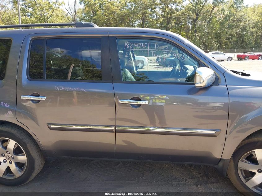 2015 Honda Pilot Touring VIN: 5FNYF4H96FB051153 Lot: 43363794