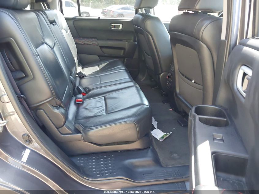 2015 Honda Pilot Touring VIN: 5FNYF4H96FB051153 Lot: 43363794