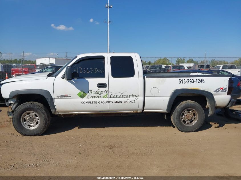 2003 Chevrolet Silverado 2500Hd Ls/Lt VIN: 1GCHK29123E329309 Lot: 43363802