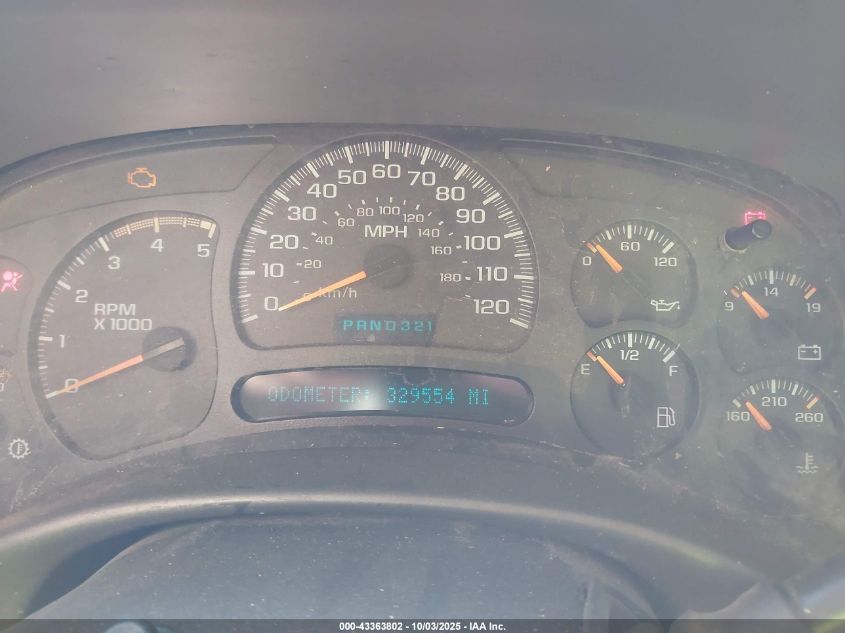 2003 Chevrolet Silverado 2500Hd Ls/Lt VIN: 1GCHK29123E329309 Lot: 43363802