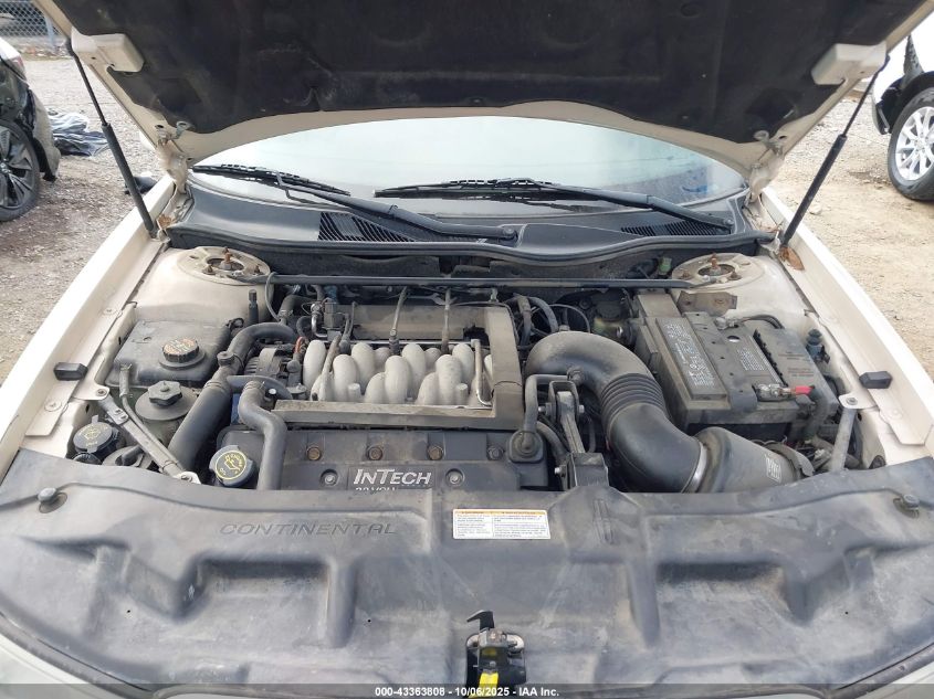 1998 Lincoln Continental VIN: 1LNFM97V4WY633563 Lot: 43363808