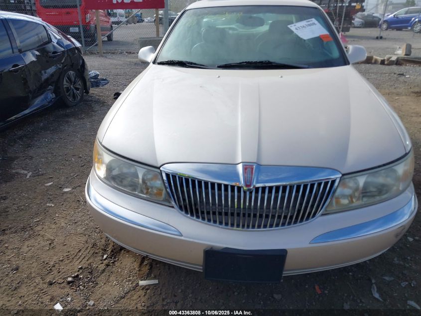 1998 Lincoln Continental VIN: 1LNFM97V4WY633563 Lot: 43363808