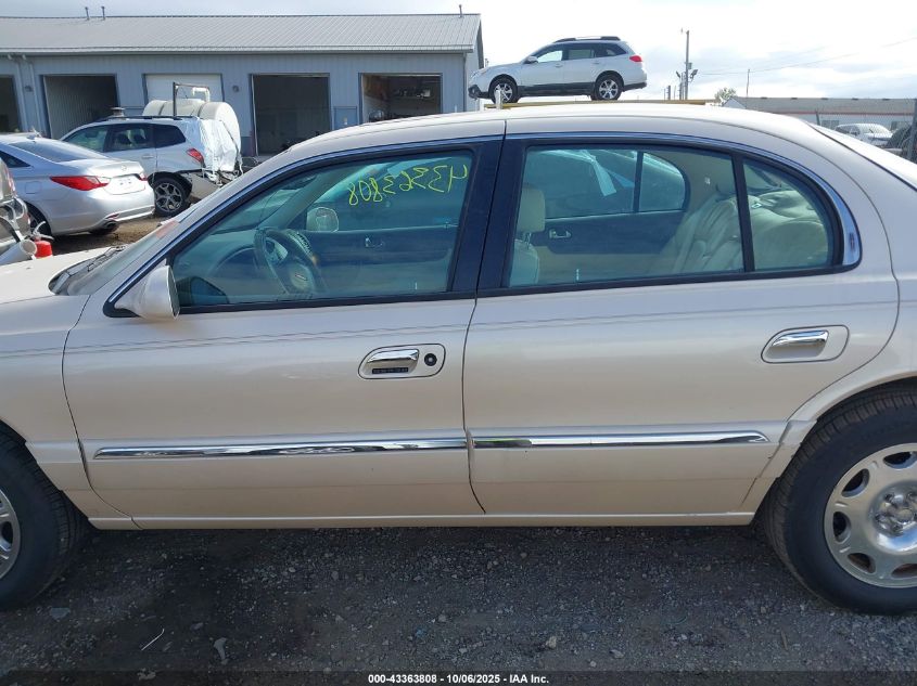 1998 Lincoln Continental VIN: 1LNFM97V4WY633563 Lot: 43363808