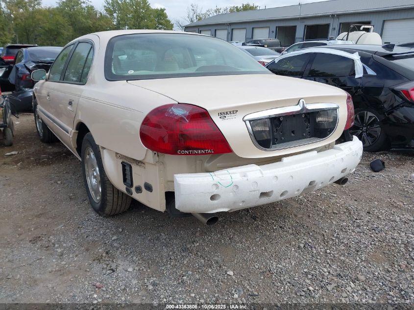 1998 Lincoln Continental VIN: 1LNFM97V4WY633563 Lot: 43363808