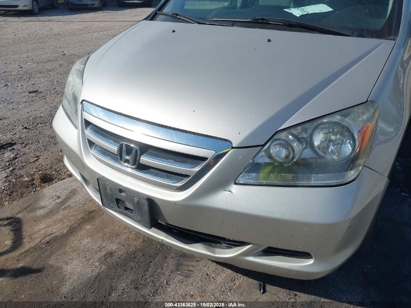 2007 Honda Odyssey Lx VIN: 5FNRL38227B022020 Lot: 43363825