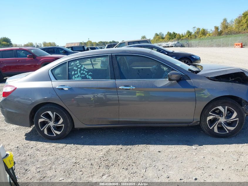 2017 Honda Accord Lx VIN: 1HGCR2F33HA268869 Lot: 43363849