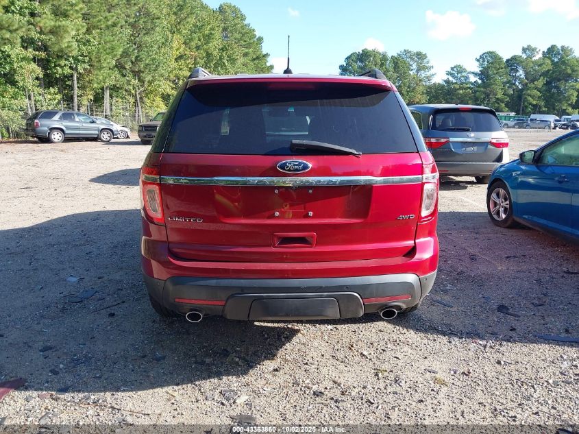 2013 Ford Explorer Limited VIN: 1FM5K8F83DGB61270 Lot: 43363860