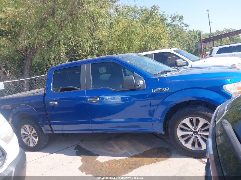 2018 Ford F-150 Xl VIN: 1FTEW1CP4JKC22825 Lot: 43363874