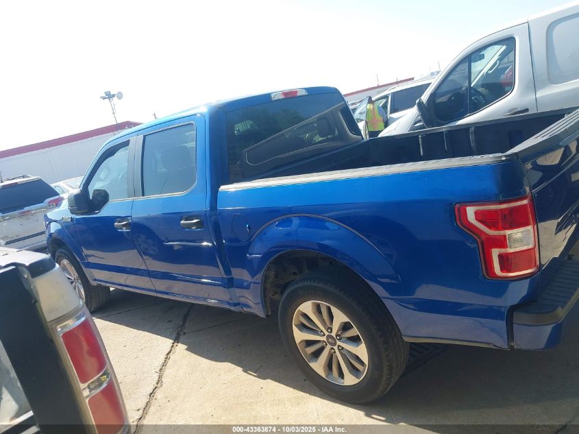 2018 Ford F-150 Xl VIN: 1FTEW1CP4JKC22825 Lot: 43363874