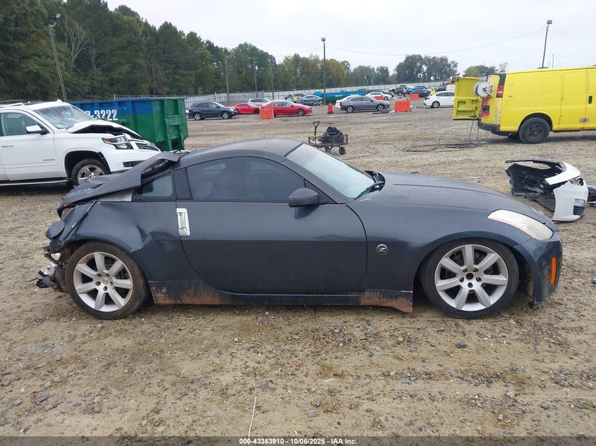 2003 Nissan 350Z Touring VIN: JN1AZ34D53T117653 Lot: 43363910