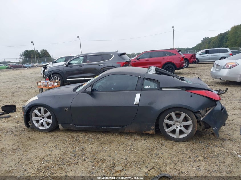 2003 Nissan 350Z Touring VIN: JN1AZ34D53T117653 Lot: 43363910