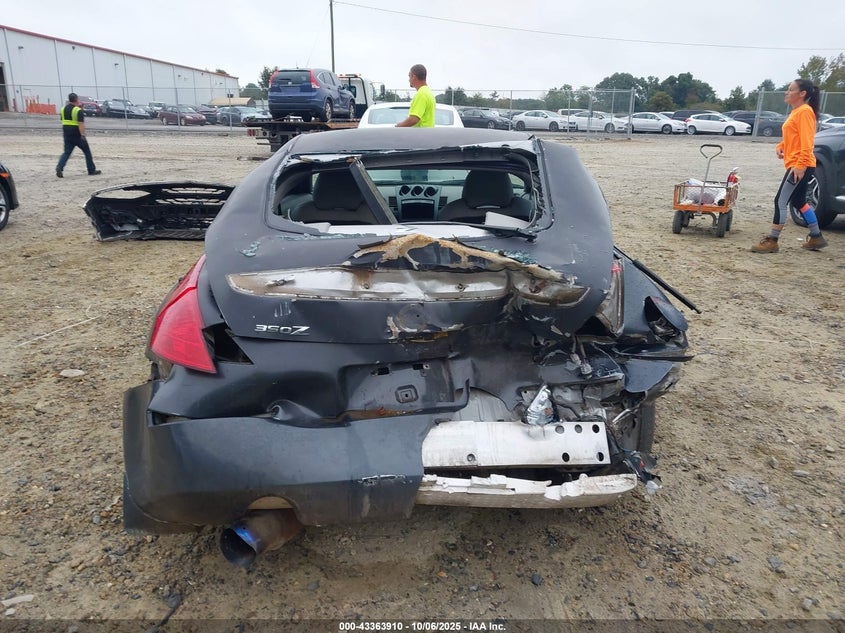 2003 Nissan 350Z Touring VIN: JN1AZ34D53T117653 Lot: 43363910