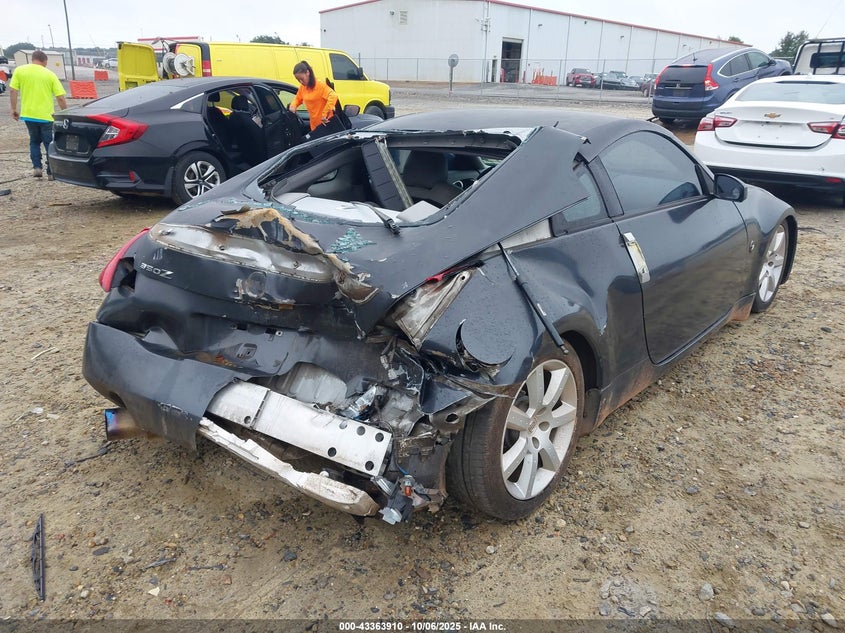 2003 Nissan 350Z Touring VIN: JN1AZ34D53T117653 Lot: 43363910