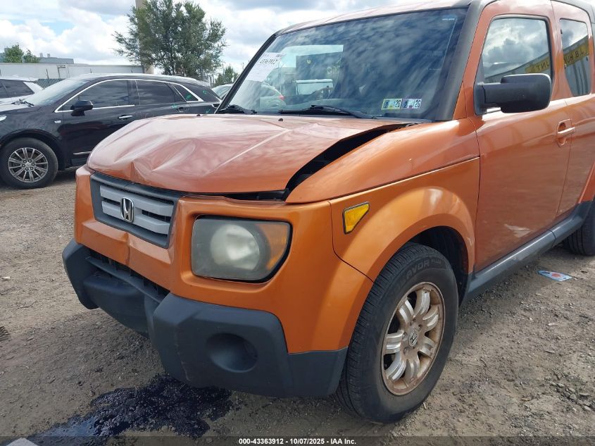 2008 Honda Element Ex VIN: 5J6YH28788L014127 Lot: 43363912