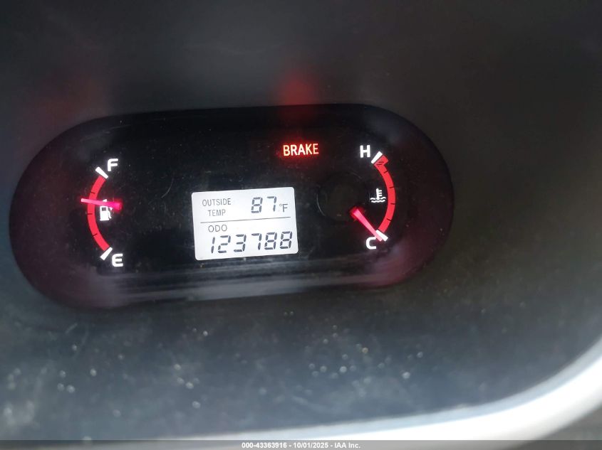 2010 Toyota Matrix VIN: 2T1KU4EE7AC275316 Lot: 43363916