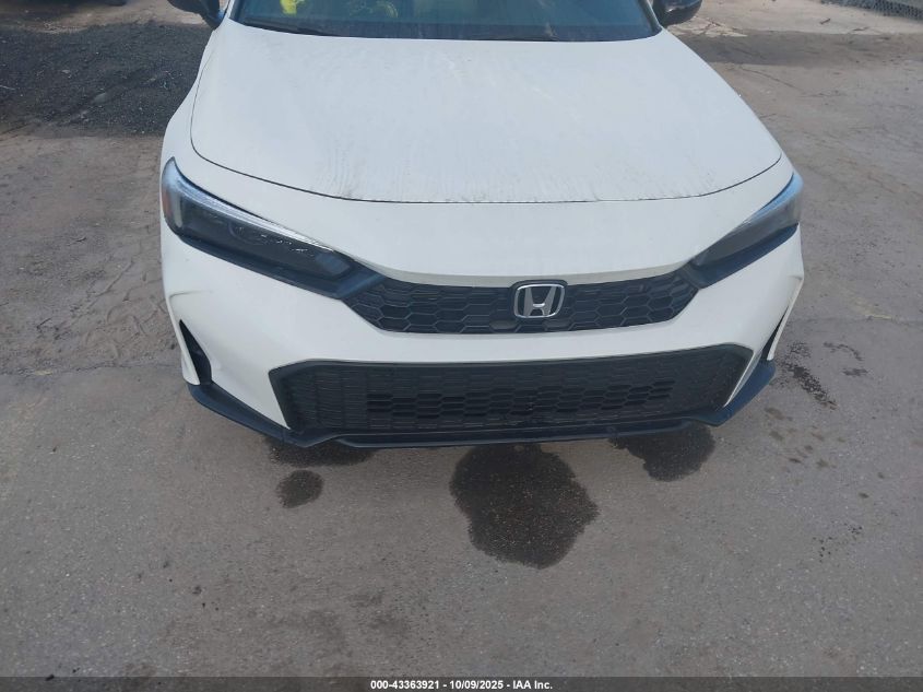 2025 Honda Civic Sport VIN: 2HGFE2F5XSH570467 Lot: 43363921