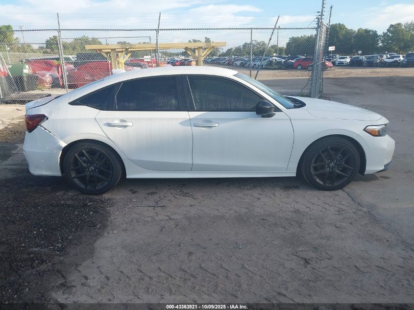 2025 Honda Civic Sport VIN: 2HGFE2F5XSH570467 Lot: 43363921