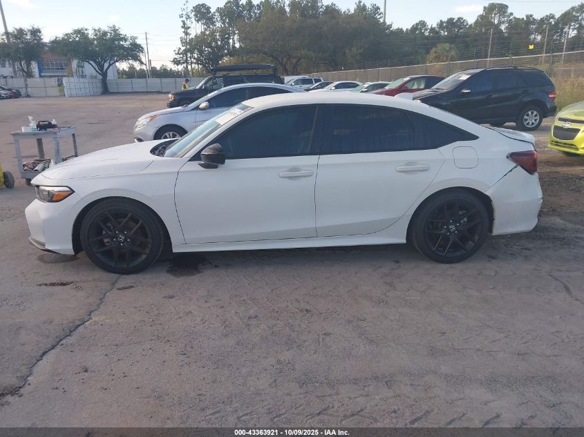 2025 Honda Civic Sport VIN: 2HGFE2F5XSH570467 Lot: 43363921