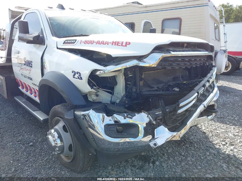 2022 Ram 5500 Chassis Tradesman/Slt VIN: 3C7WRMDLXNG380451 Lot: 43363932