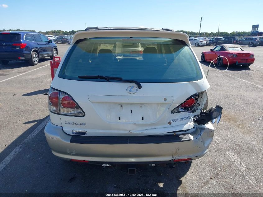 2001 Lexus Rx 300 VIN: JTJHF10U710229879 Lot: 43363951