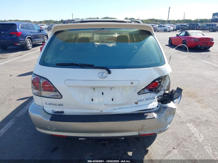 2001 Lexus Rx 300 VIN: JTJHF10U710229879 Lot: 43363951