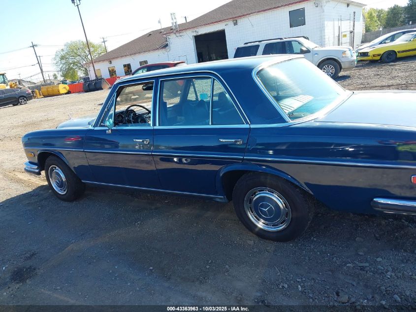 1971 Mercedes-Benz 280Se VIN: 10801812084649 Lot: 43363963