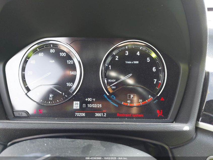 2019 BMW X1 xDrive28I VIN: WBXHT3C52K5L90739 Lot: 43363968