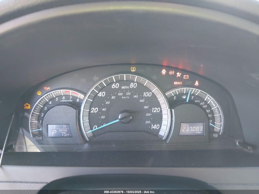 2012 Toyota Camry Se VIN: 4T1BF1FK7CU197859 Lot: 43363976