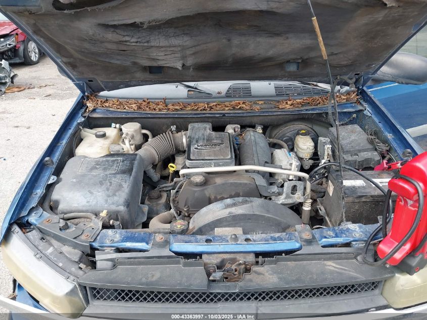 2005 Chevrolet Trailblazer Ls VIN: 1GNDT13S252109543 Lot: 43363997