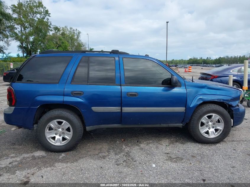 2005 Chevrolet Trailblazer Ls VIN: 1GNDT13S252109543 Lot: 43363997