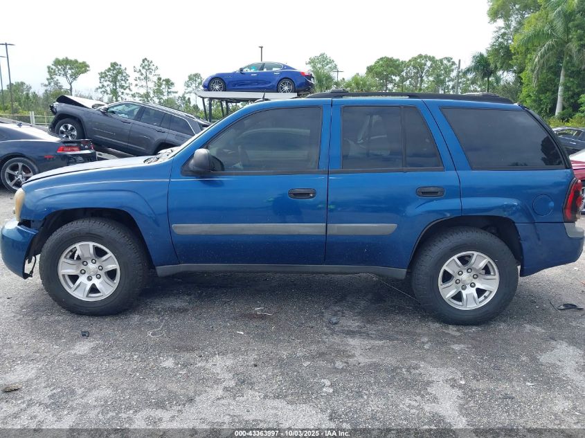 2005 Chevrolet Trailblazer Ls VIN: 1GNDT13S252109543 Lot: 43363997