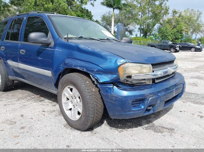2005 Chevrolet Trailblazer Ls VIN: 1GNDT13S252109543 Lot: 43363997