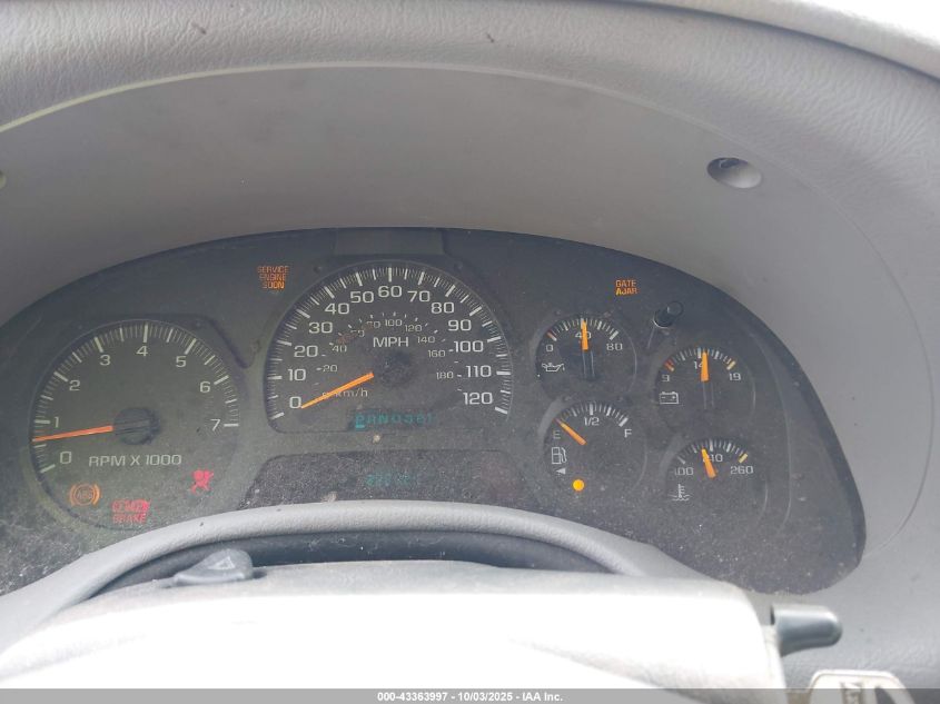 2005 Chevrolet Trailblazer Ls VIN: 1GNDT13S252109543 Lot: 43363997