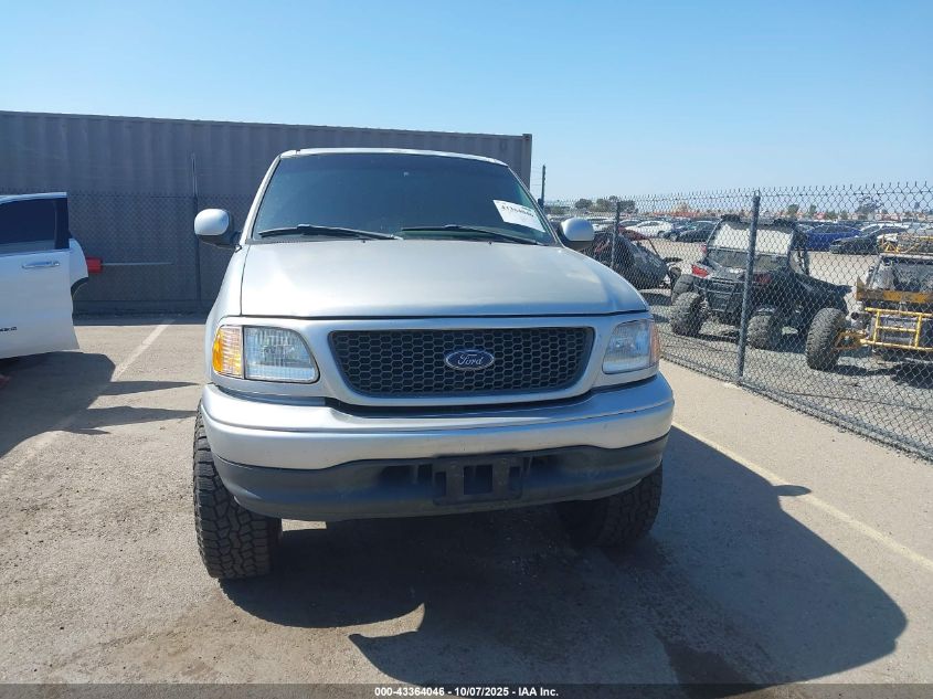 2000 Ford F-150 Lariat/Work Series/Xl/Xlt VIN: 1FTRX17W9YKA01828 Lot: 43364046