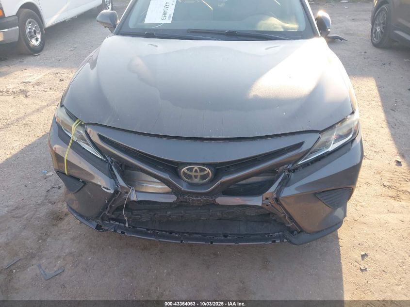 2018 Toyota Camry Se VIN: 4T1B11HK0JU041350 Lot: 43364053